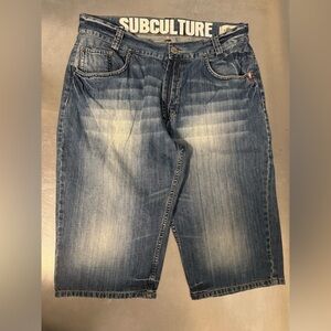Springfield - distressed long jorts